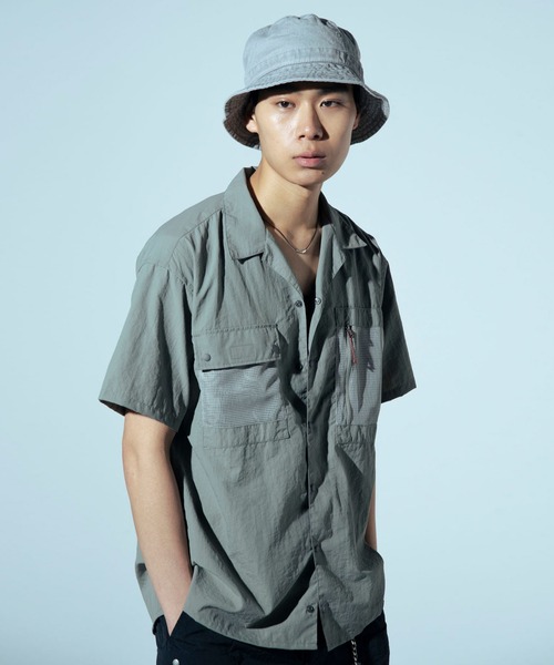 NANGA（ナンガ） シャツ 半袖 「直営店限定」ナイロンタッサー