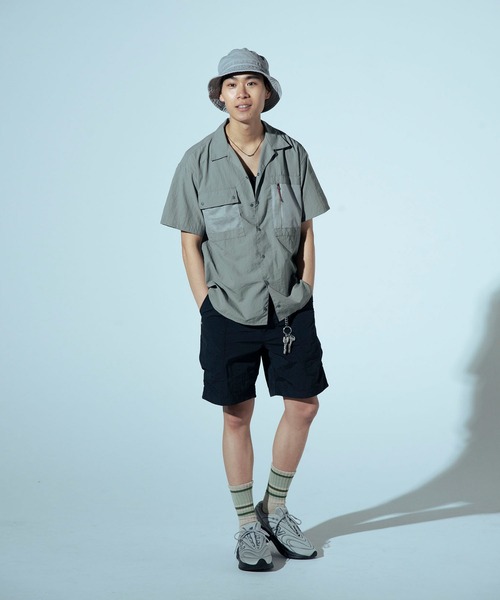 NANGA（ナンガ） シャツ 半袖 「直営店限定」ナイロンタッサー