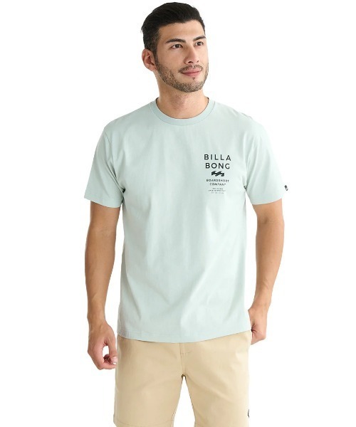 「BILLABONG」 半袖Tシャツ LARGE ライトブルー メンズ_画像2