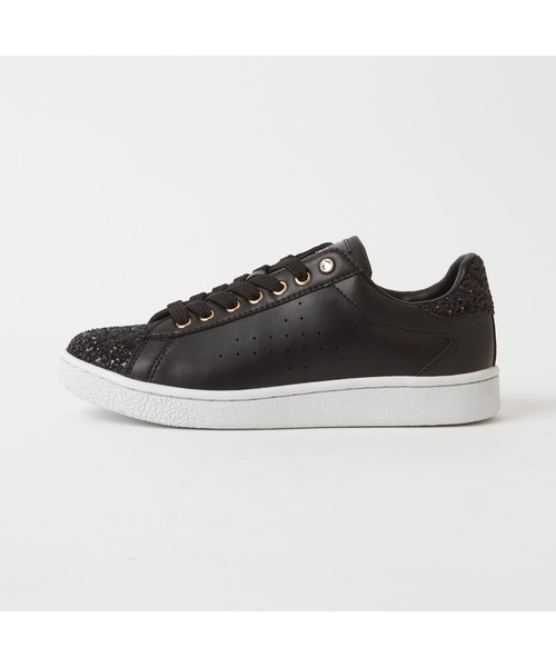 「+diana」 ローカットスニーカー 23.5cm シルバー レディース_画像6