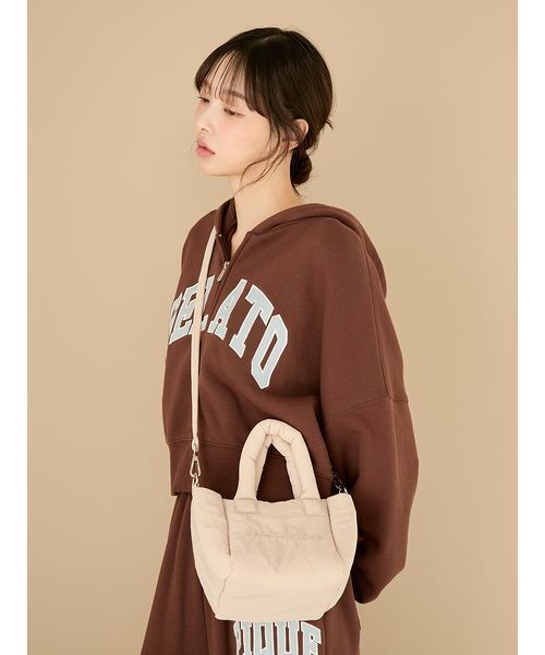 「gelato pique」 2WAYバッグ F ベージュ レディース_画像9