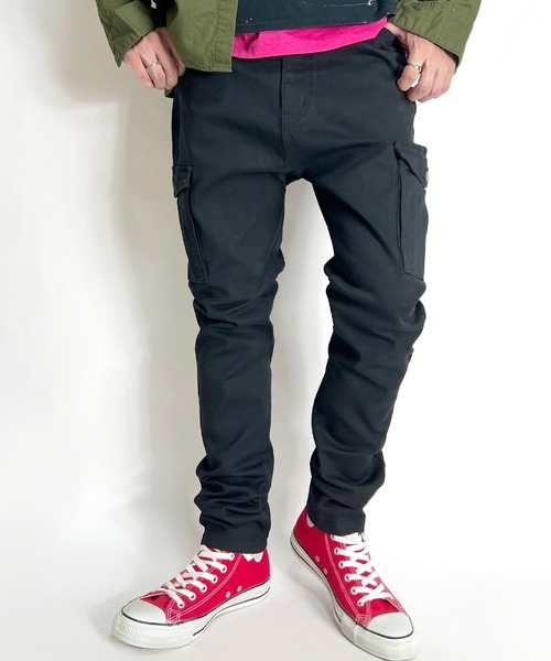 B/ 4way strech カーゴサルエルパンツ B/ 4way strech カーゴサルエルパンツ B/ 4way strech カーゴ