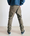 カーゴパンツ カーゴパンツ ストレッチ ちょい...の詳細画像4