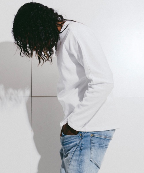 カラー tシャツ BIG SHOULDER LONG SLEEVE T-SHIRT ZOZOTOWN PayPayモール店 - 通販 - PayPayモール Tシャツ ﹣ブランド