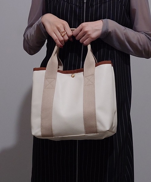 SETUP7（セットアップセブン） トートバッグ 「SETUP7」PUレザーマルチ