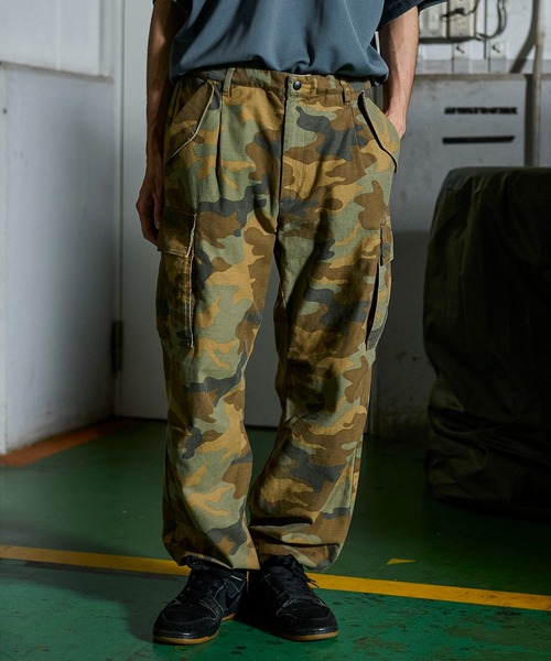 GORDON MILLER（ゴードンミラー） カーゴパンツ Back Satin GARAGE