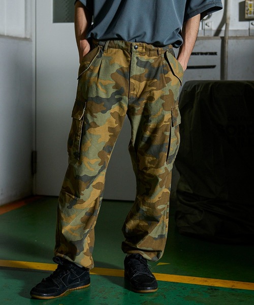 GORDON MILLER（ゴードンミラー） カーゴパンツ Back Satin GARAGE