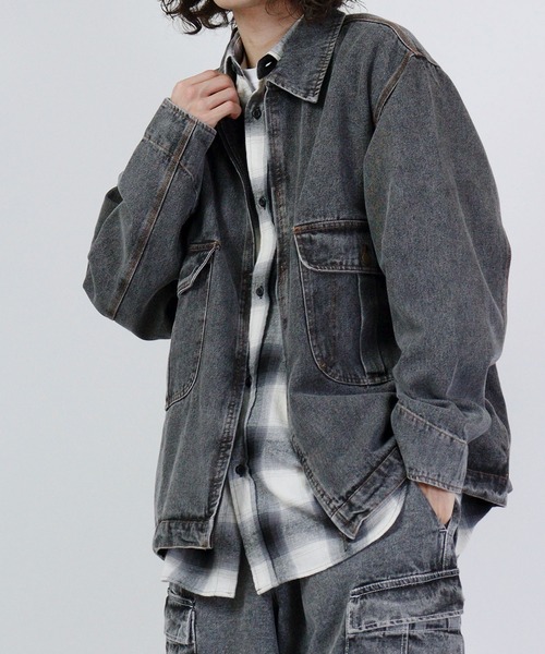 UNIFY デニムジャケット　デニムシャツ　Ｇジャン セール】 【別注】Lee Westerner Jacket 7オンスリネンデニム