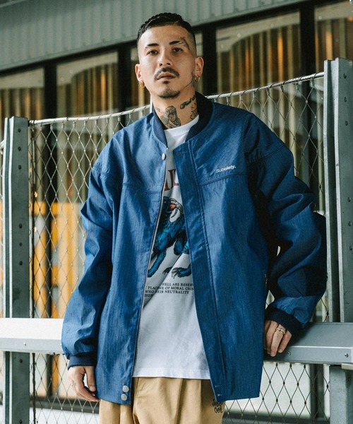 Subciety（サブサエティ） ブルゾン アウター DENIM DERBY JKT メンズ