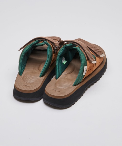 suicoke サンダル MOGI-ab-Brown/Olive メンズ : ZOZOTOWN Yahoo