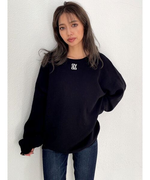 GYDA ニット Square gyda LOOSE ニットトップス レディース