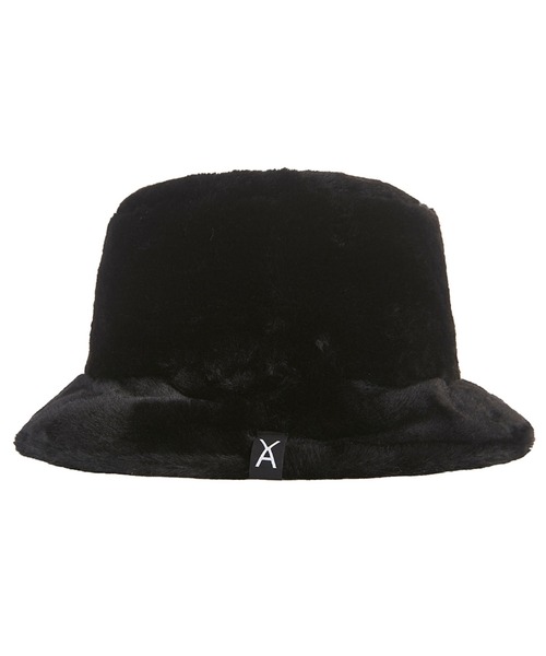 VARZAR 帽子 ハット 「VARZAR/バザール」Fur Logo Point Bucket