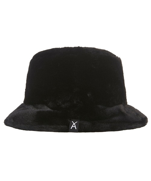 帽子 ハット レディース 「VARZAR/バザール」Fur Logo Point Bucket Hat/ファー ロゴポイント バケットハット｜zozo｜05