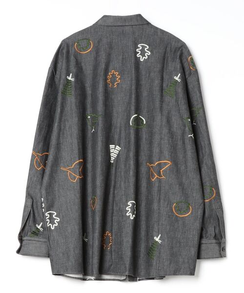 ohta レディース　シャツ ohta シャツ 「ohta」 shisyu black denim shirts メンズ