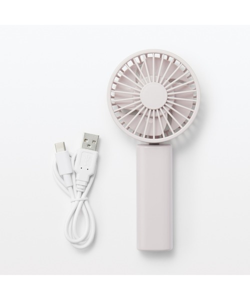 無印良品（MUJI） 充電式コンパクトハンディファン : ZOZOTOWN Yahoo