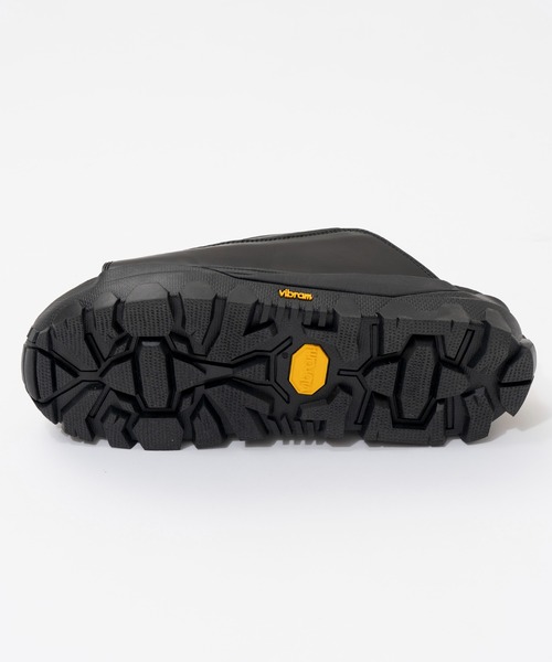 MAISON SPECIAL ブラック スライドサンダル MAISON SPECIAL サンダル 「UNISEX」「SPECIAL SHOES FACTORY