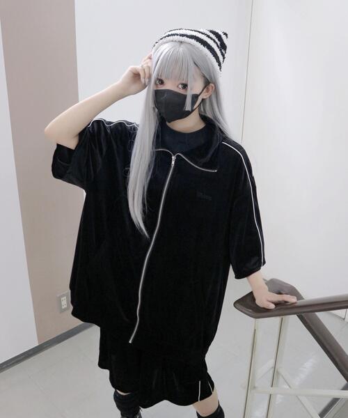 Whinny ジャージ Whinny/ベロキラの半袖 レディース メンズ