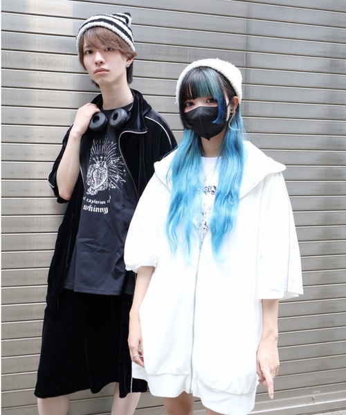 Whinny ジャージ Whinny/ベロキラの半袖 レディース メンズ