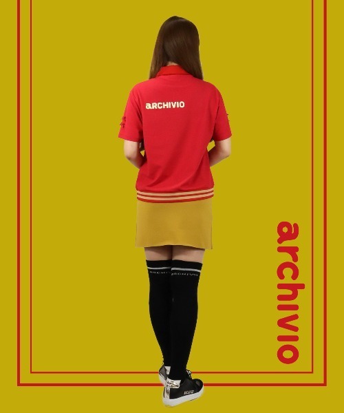 archivio（アルチビオ） スカート 「LADIES」ボックスラインニット