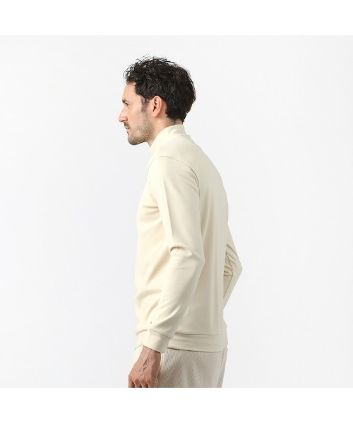 ROSASEN 長袖シャツ マイクロ生地モックネック Rosasen tシャツ 「Rosasen/GOLF」マイクロフリース長袖モック