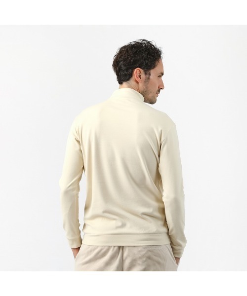 ROSASEN 長袖シャツ マイクロ生地モックネック Rosasen tシャツ 「Rosasen/GOLF」マイクロフリース長袖モック