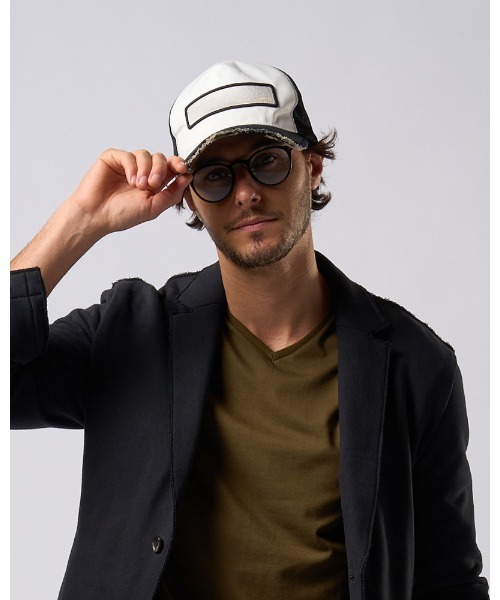 wjk キャップ 帽子 cut-off mesh cap メンズ : ZOZOTOWN Yahoo