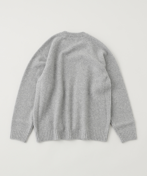 ATON（エイトン） セーター ニット LAMBS WOOL CREWNECK SWEATER