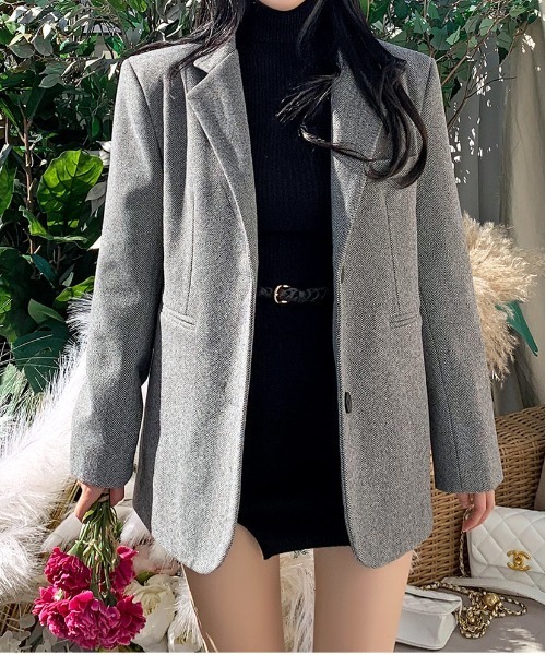 gossip!ロサンゼルス ワンピース タートルネックリブニットミニ