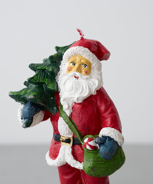 サンタクローズじじばば・クリスマスキャンドル   ヴィンテージ置物 BIRTHDAY BAR（バースデイバー） キャンドル CRAFT CANDLE SANTA