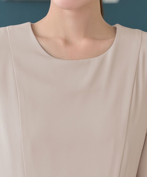 Tiaclasse ワンピース リボンベルトフレアワンピース : ZOZOTOWN Yahoo