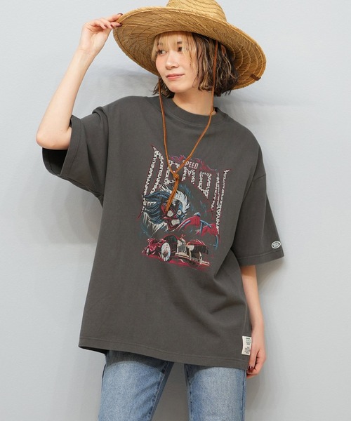 ディズニー ヴィンテージ Tシャツ ヴィランズ サイ アム Lサイズ WDW DISCUS ATHLETIC（ディスカス アスレチック） tシャツ 半袖 DISCUS