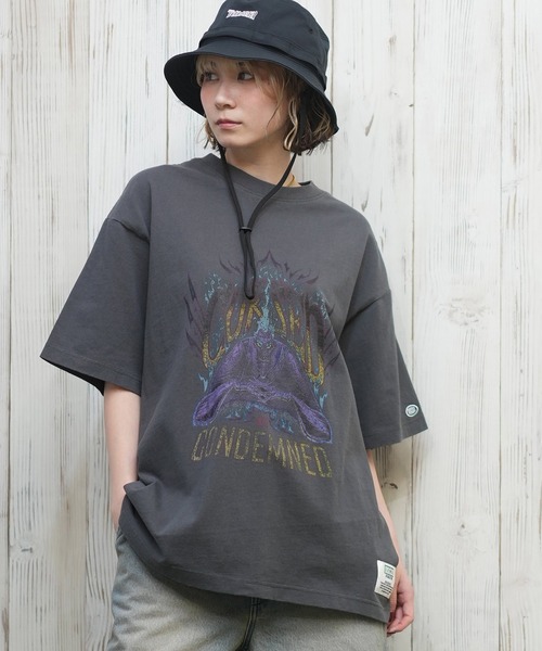 DISCUS ATHLETIC tシャツ x ディズニーヴィランズ コラボTシャツ 5287