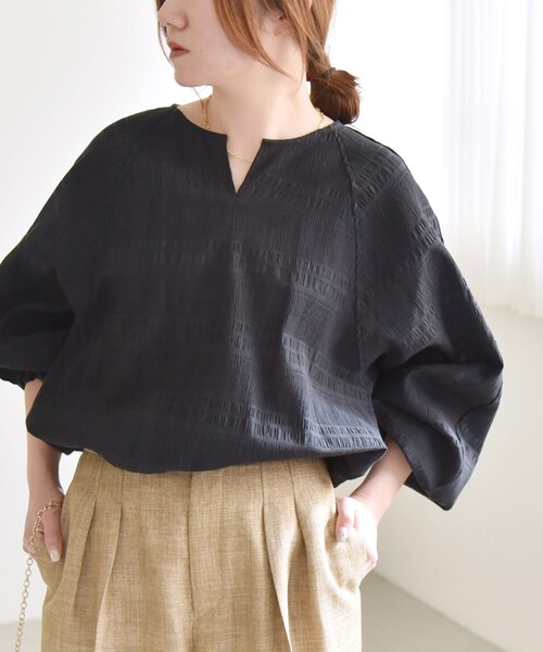 ブラウス シャツ バックシャーリングスキッパーシャツ レディース coen ブラウス シャツ バックシャーリングスキッパーフレンチ