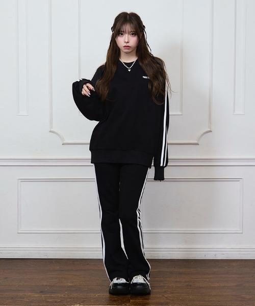 Fickle Bebe（フィクルベベ） トレーナー スウェット FBサイドライン