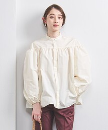 ユナイテッドアローズ 定価1.8万 華やか ふんわりギャザーボリュームブラウス ユナイテッドアローズ 定価1.8万 華やか ふんわりギャザー