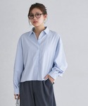 ブラウス シャツ 「UVケア」ランタンボリュー...の詳細画像3