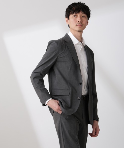 ｢N JACKET BASIC｣トロピカルストレッチジャケット（セットアップ可）