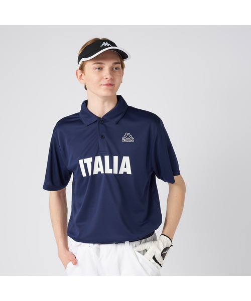 Kappa（カッパ） ポロシャツ ITALIA 半袖 ポロシャツ 紫外線対策 UV