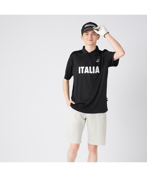 Kappa ポロシャツ カッパ ITALIA 半袖 紫外線対策 UVカット 吸汗
