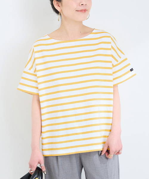 tシャツ LE MINOR/ルミノア ボーダーS/STEE レディース