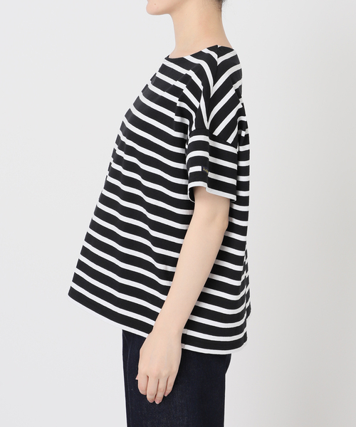 Le Minor tシャツ LE MINOR/ルミノア ボーダーS/STEE レディース