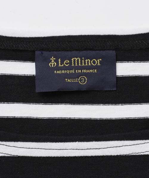 tシャツ LE MINOR/ルミノア ボーダーS/STEE レディース Le Minor tシャツ LE MINOR/ルミノア ボーダーS/STEE レディース