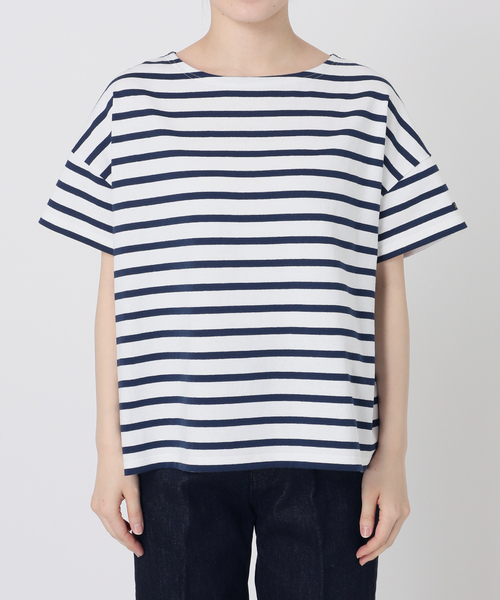 tシャツ LE MINOR/ルミノア ボーダーS/STEE レディース Le Minor tシャツ LE MINOR/ルミノア ボーダーS/STEE レディース