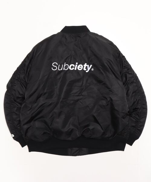 「Subciety」 ブルゾン LARGE グレー メンズ_画像2