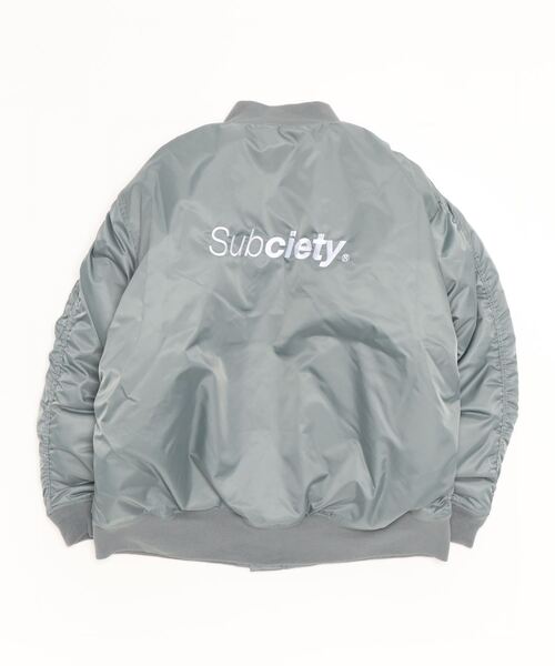 「Subciety」 ブルゾン LARGE グレー メンズ_画像5