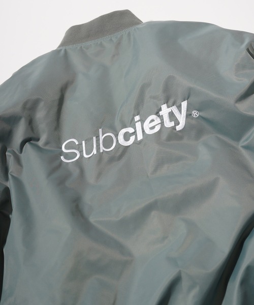 「Subciety」 ブルゾン LARGE グレー メンズ_画像6