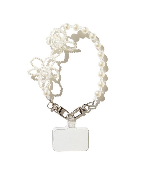 Casselini（キャセリーニ） Casselini Flower beads hand strap