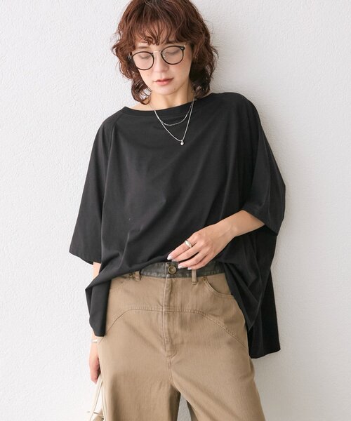 RIVE DROITE tシャツ 「着心地抜群」ポンチョカットソー