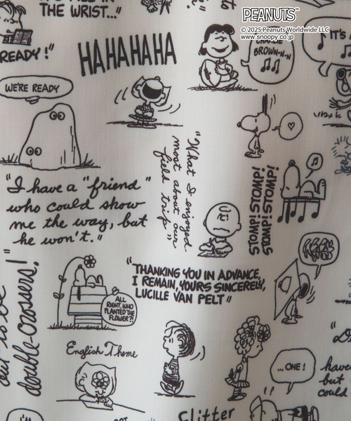 NARACAMICIE（ナラカミーチェ） ブラウス シャツ 「PEANUTS