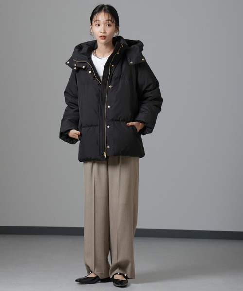 ナノユニバース　ダウン NANO universe（ナノ・ユニバース） ダウンジャケット FREE ブラック